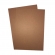 50 Folhas Papel Especial Kraft Natural Marrom 180g A4 - Marrom