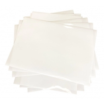 10 Folhas Papel Vinil Filme Adesivo Branco Glossy 135g A4