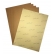 100 Papel  Kraft Adesivo 80g A4 Á Prova Dagua - Marrom