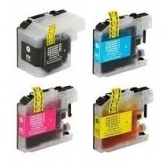 Kit 4 Cartuchos Compatível com Brother Lc-509 Lc-505 para MFC-J200 DCP-J100 DCP-J105