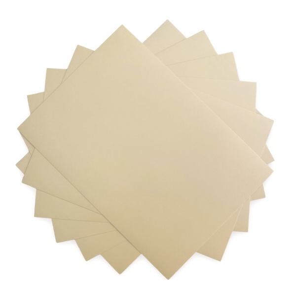 Papel Color Plus 180g - Sahara - 5 folhas