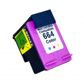 Cartucho De Tinta Compatível com HP 664 Color 6ml 2136 3636 4676 1115 3776