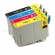 Kit 4 Cartuchos com Epson T1971 1962 1963 1964 T194 T197 T196 para Xp101 201 Xp214 Xp401 Xp411