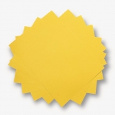 Papel Colorido - 120g - Colorido na Massa - Amarelo Ouro - 20 folhas