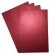 Papel Colorido Metálico Metalizado 150g A4 Vermelho - 15 Folhas