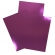 10 Folhas Papel Lamicote Laminado Fuchsia 1 Face 250g A4