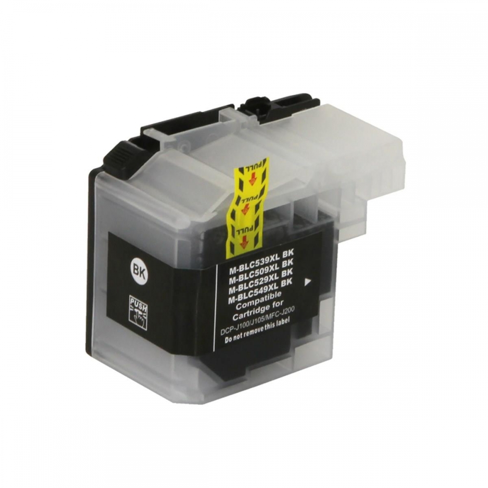 Cartucho Compatível com Brother LC-509 Lc509 Preto MFC-J200 DCP-J100 DCP-J105 50ml