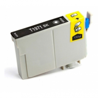Cartucho Compatível com Epson T1971 T197120 1971 Preto para Xp101 201 Xp214 Xp401 Xp411 15ml