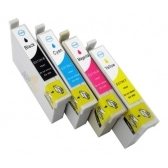 Kit 4 Cartuchos Compatíveis Epson 73n Tx200 Tx210 Tx220 Tx410 T10 T20 Cx4900