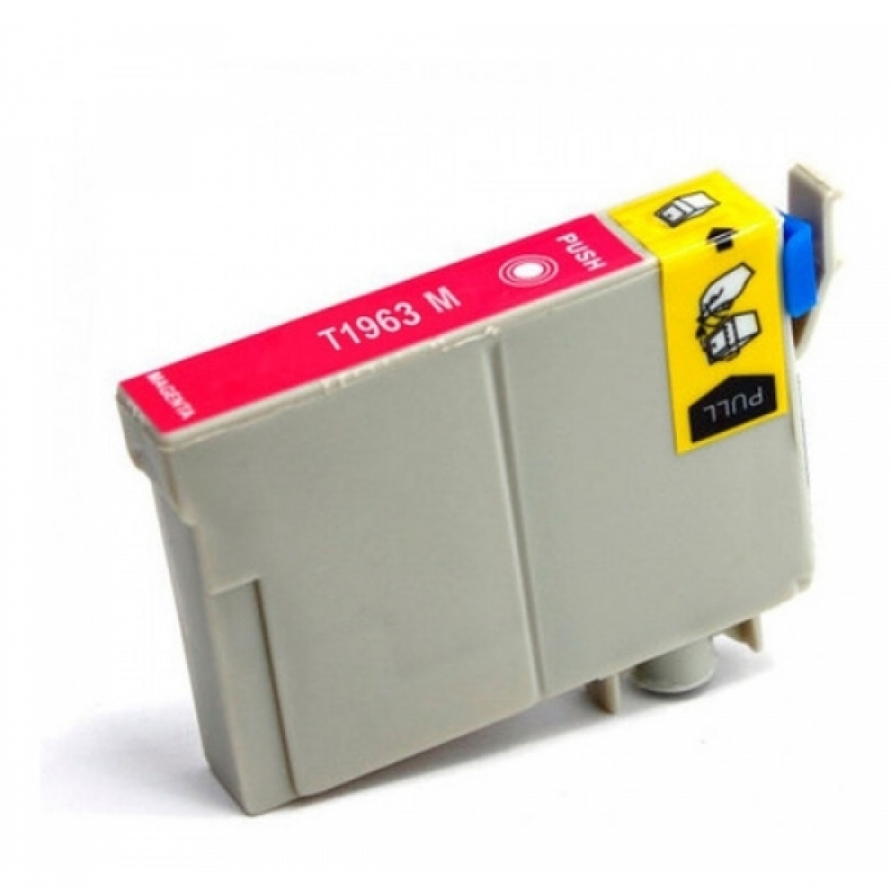 Cartucho Compatível com Epson T196 T196320 1963 Magenta para Xp101 201 Xp214 Xp401 Xp411 15ml