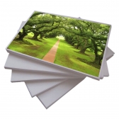 20 Folhas Papel Foto Microporoso Satin 260g A3 Prova D´agua - Branco