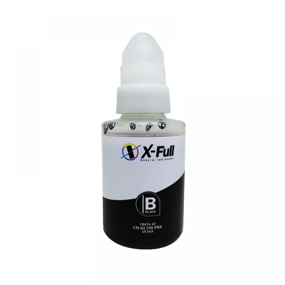 Tinta Compatível Canon GI-190 Preto 135ml G1100 G2100 G3100 G4100
