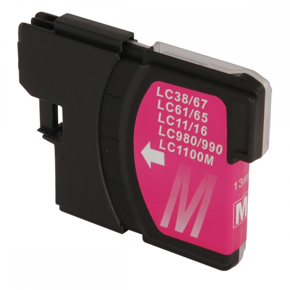 Cartucho Compatível com Brother Lc-61 Lc-65 Magenta para MFC-250C DCP-6690CW MFC-5490CN 15ml
