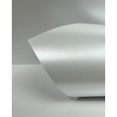 10 Papel Foto Auto Adesivo Prata 135g A4 Á Prova Dagua - Branco