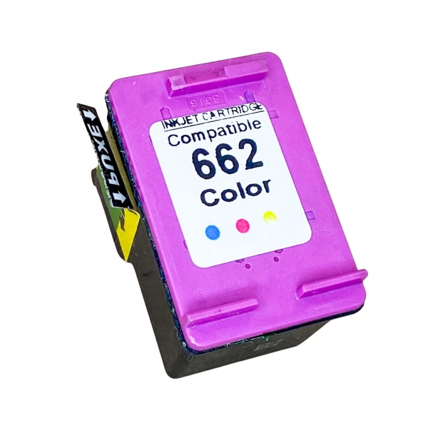 Cartucho De Tinta Compatível com HP 662 Color 6ml 2546 2516 3516 1516