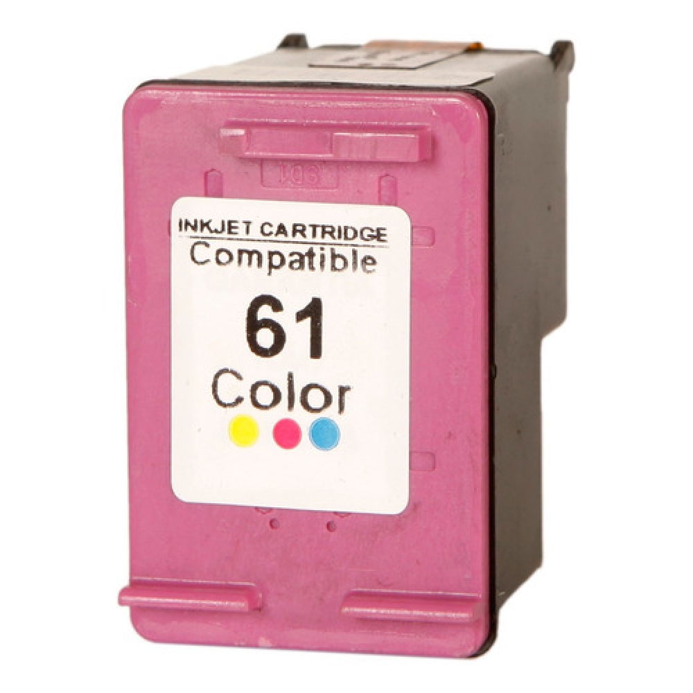 Cartucho Compatível Compatível com HP 61 Colorido 3000 2050 1050 1051 8ml