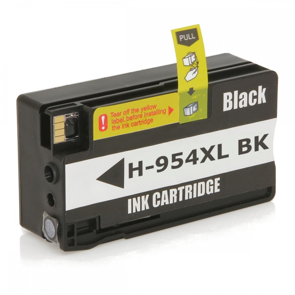 Cartucho Compatível com HP 954xl Preto para 7730 7740 8210 8710 8720 8730 50ml