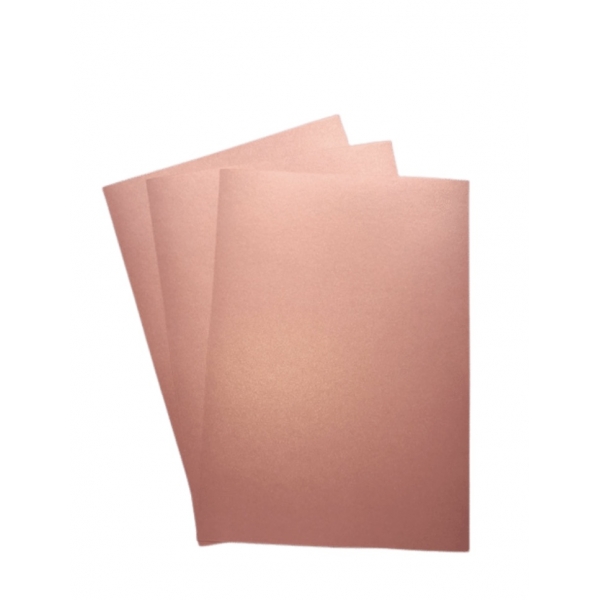 Papel Class Color 180g - Rose Gold - 5 folhas