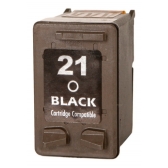 Par Cartucho Compatível com HP 21 Preto + 22 Color F4180 D2360 J36