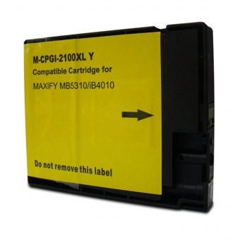 Cartucho Compatível com Canon PG-2100xl 2100xl Amarelo para Mb5310 Ib4010 MB5110 IB4110 25ml