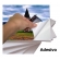 100 Papel Foto Auto Adesivo Matte 108g A4 A Prova Dagua - Branco