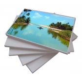 100 Folhas Papel Foto Matte Fosco 130g A4 Á Prova Dagua - Branco