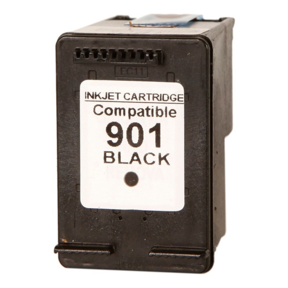 Cartucho De Tinta Compatível com HP 901xl Preto 12ml J4580 4680 4660 4500 4580
