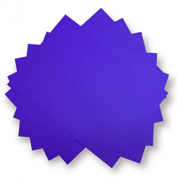 Papel Color Plus 180g - Roxo Neon - 5 folhas