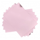 10 Folhas Papel Lamicote Laminado Rose Gold 1 Face 250g A4