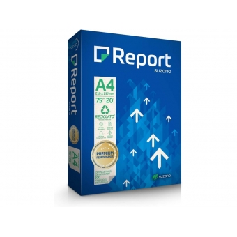 500 Folhas Papel Sulfite Branco 75g A4 - REPORT