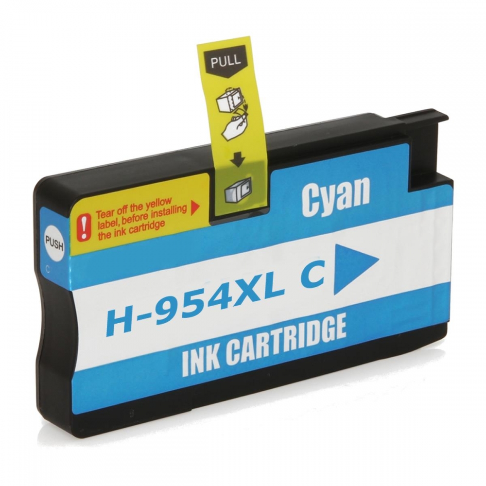 Cartucho Compatível com HP 954xl Ciano para 7730 7740 8210 8710 8720 8730 26ml