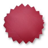 Papel Colorido - 180g - Colorido na Massa - Vermelho - 20 folhas