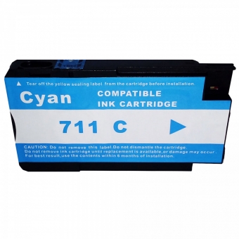 Cartucho Compatível com HP 711xl Ciano para T120 T520 28ml