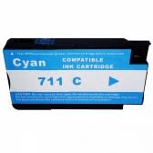 Cartucho Compatível com HP 711xl Ciano para T120 T520 28ml