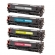 Kit 4 Toner Compatível com HP CC530A CC531A CC532A CC533A para CP2020 CP2025 CM2320