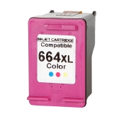 Cartucho De Tinta Compatível com HP 664xl Color 12ml 2136 3636 4676 1115 3776