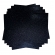 Papel Glitter A4 - 180g - Preto - 5 Folhas