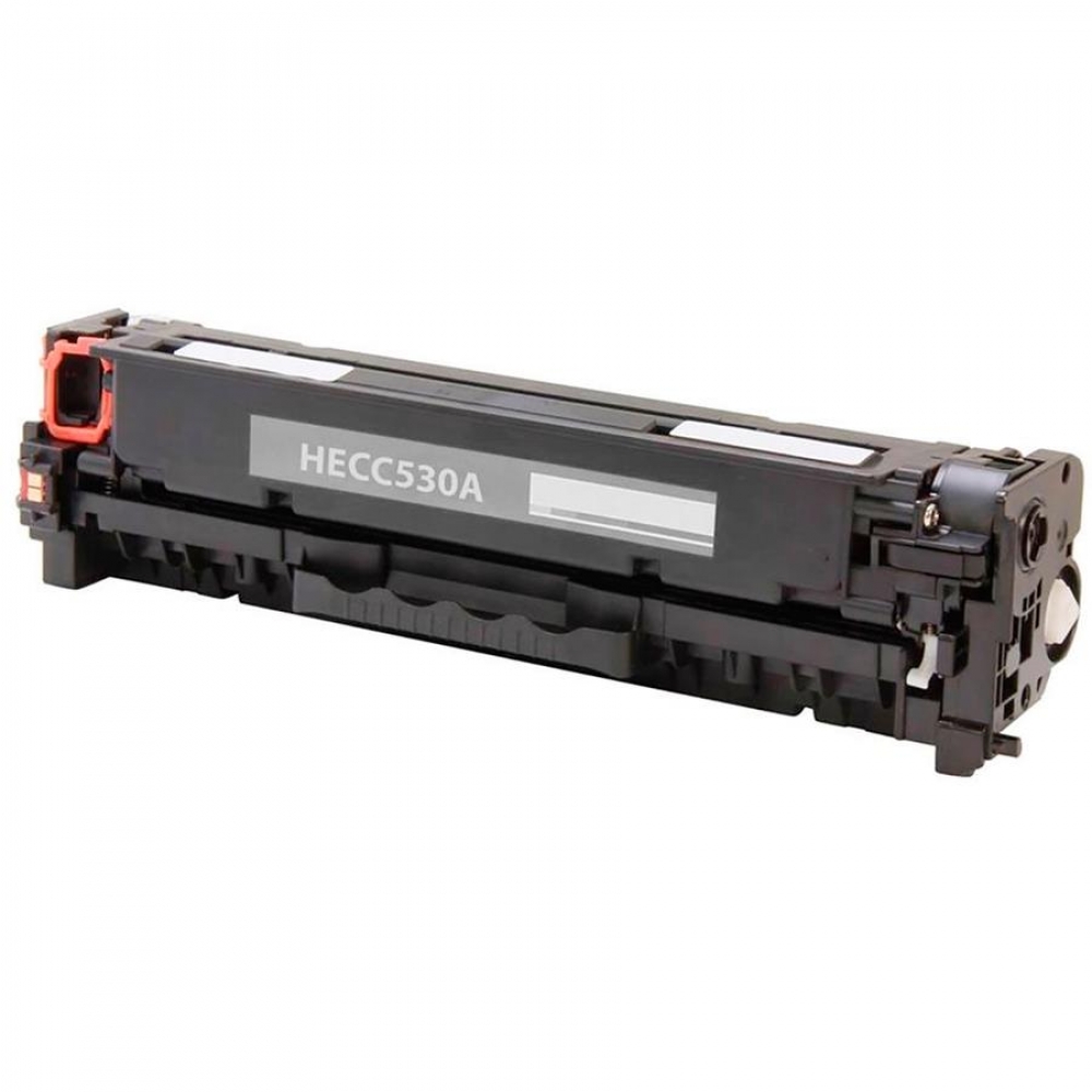 Toner Compatível com HP CC530A 304a Preto para CM2320 CP2025 CM2320N