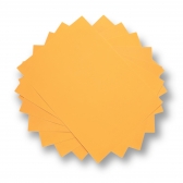 Papel Colorido - 180g - Colorido na Massa - Laranja Neon - 20 folhas