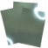 10 Folhas Papel Lamicote Laminado Verde Agua 1 Face 180g A4