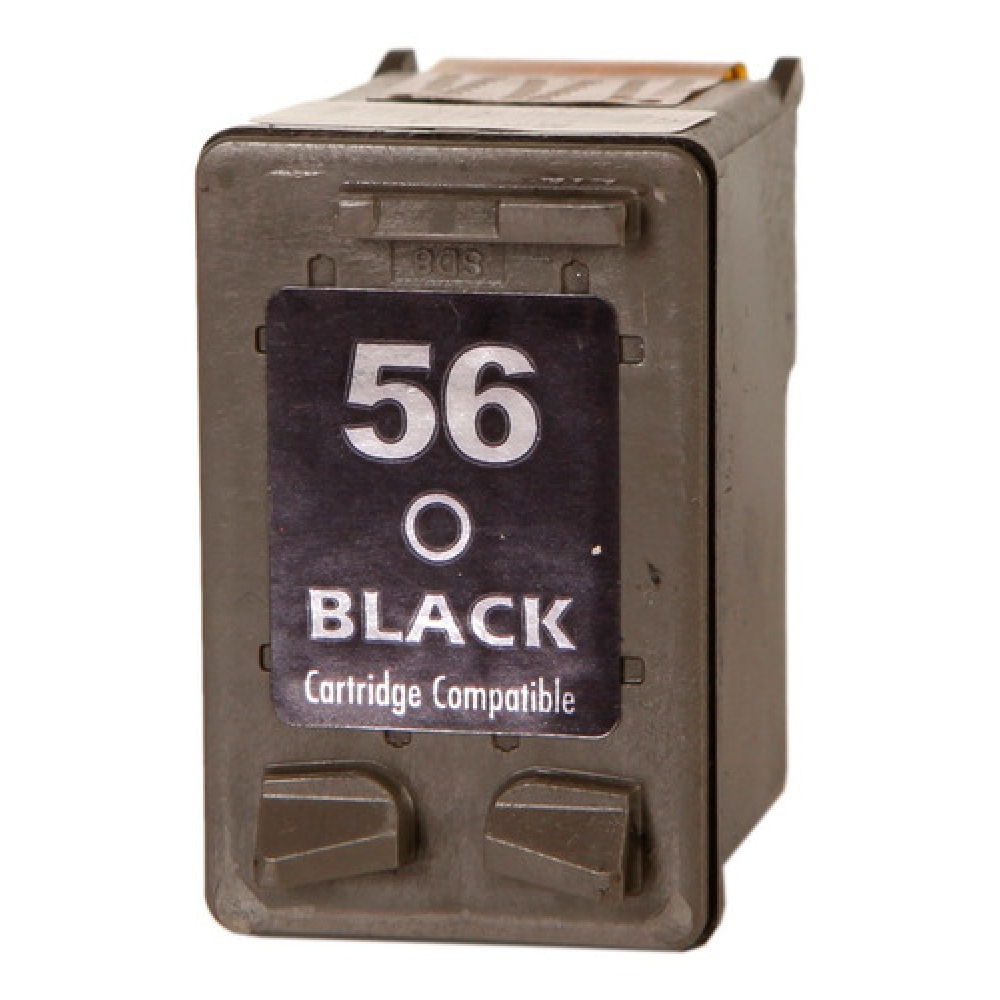 Cartucho Compatível Compatível com HP 56 Preto 18ml Para Psc 1213 1215