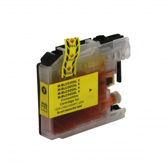 Cartucho Compatível com Brother LC-505 Lc505 Amarelo MFC-J200 DCP-J100 DCP-J105 15ml