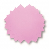 Papel Colorido - 180g - Colorido na Massa - Rosa - 20 folhas