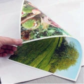 100 Folhas Papel Foto Dupla Face 180g Glossy A4 Á Prova Dagua - Branco