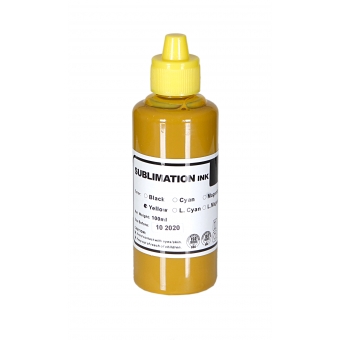 Tinta Sublimática Superior Quality Para Impressora Epson Amarelo 100ml
