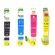 Kit 4 Cartuchos Compatíveis com Epson T1351 1332 1333 1334 T135 T133 para Tx125 Tx123 T25 Tx133 Tx135