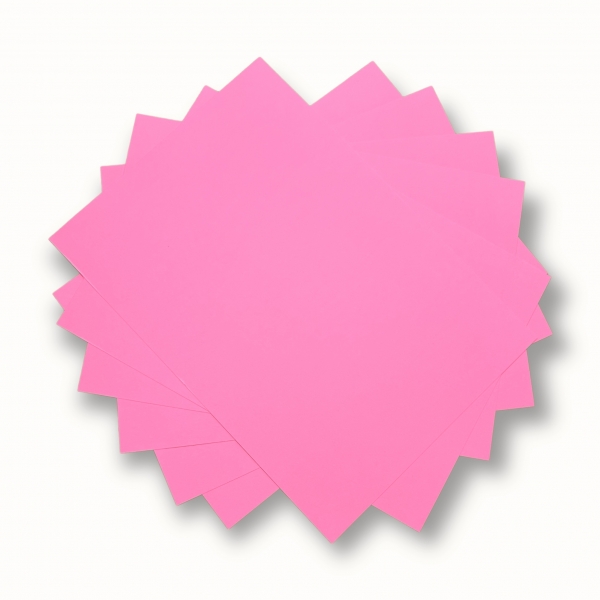 Papel Colorido - 120g - Colorido na Massa - Fuchsia - 20 folhas