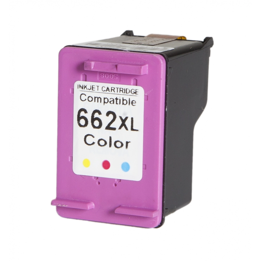 Cartucho De Tinta Compatível com HP 662xl Color 12ml 2546 2516 3516 1516