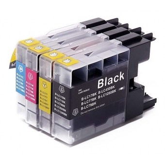 Kit 4 Cartuchos Compatível com Brother Lc75 Lc79 para MFC-J6910DW J430W MFC-J6710DW