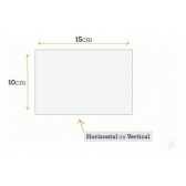 100 Folhas Papel Foto Microporoso Satin 10x15 A6 Prova Dagu - Branco